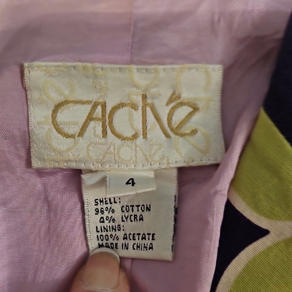 Cache Colorful Floral Women's Jacket - Picture 3 of 6